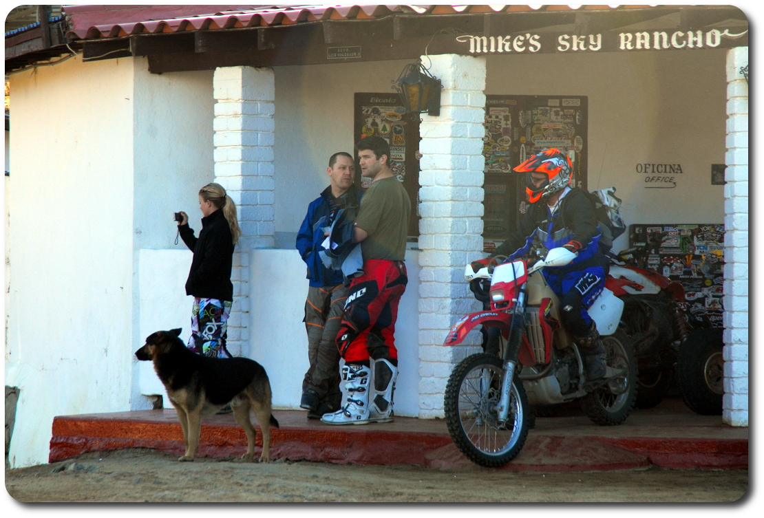bikers at mikes sky ranch