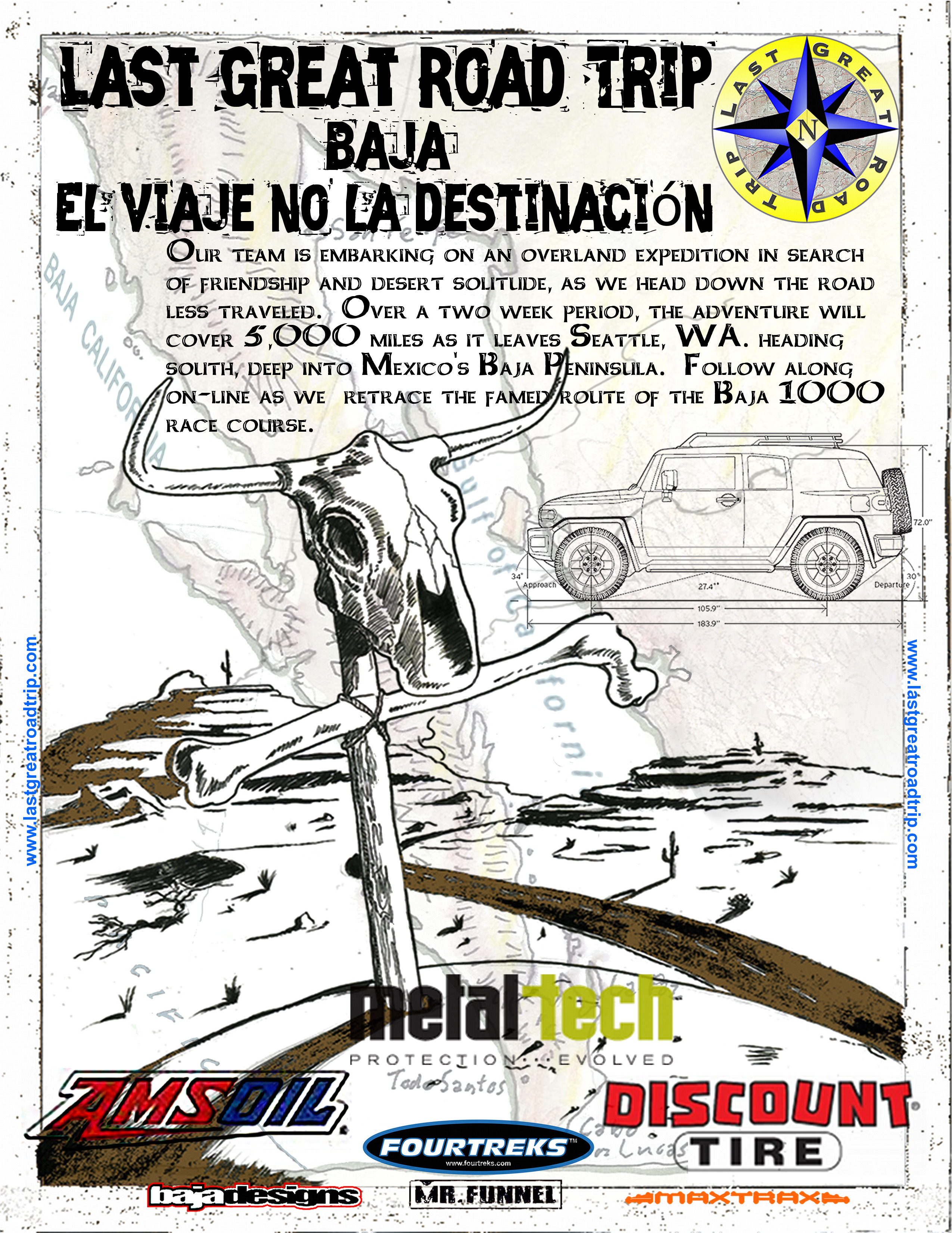 Baja Mexico Off Road Adventure Poster