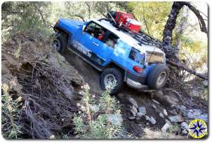 toyota fj cruiser baja hill climb