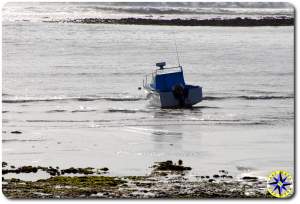 beached boat baja mexico