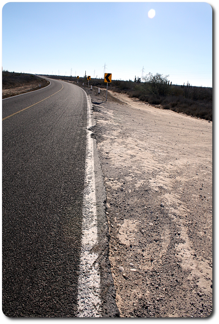baja highway turn off