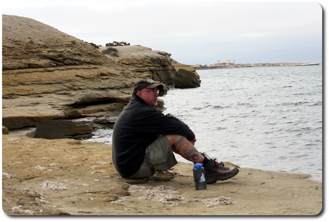 pondering at scorpian bay baja