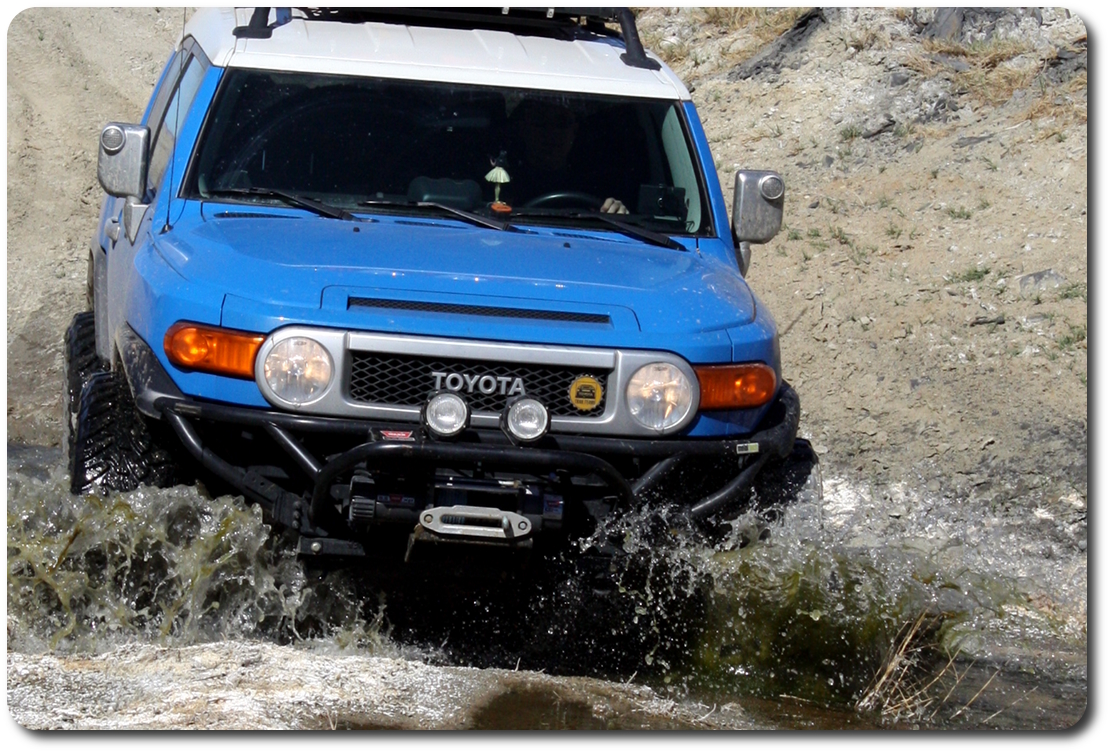 fj cruiser water crossing