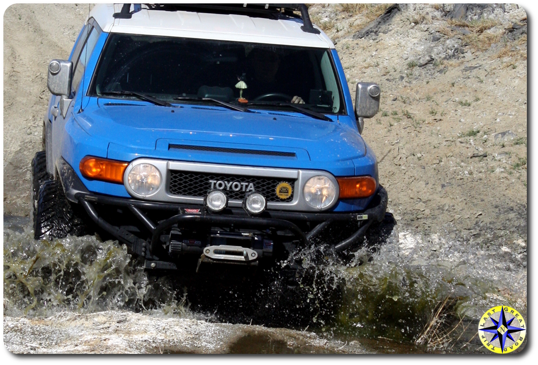 toyota fj cruiser water crossing baja mexico