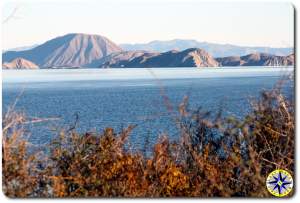 Bahía de los Ángeles morning bay view