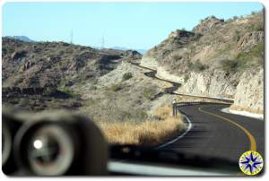 curves baja highway