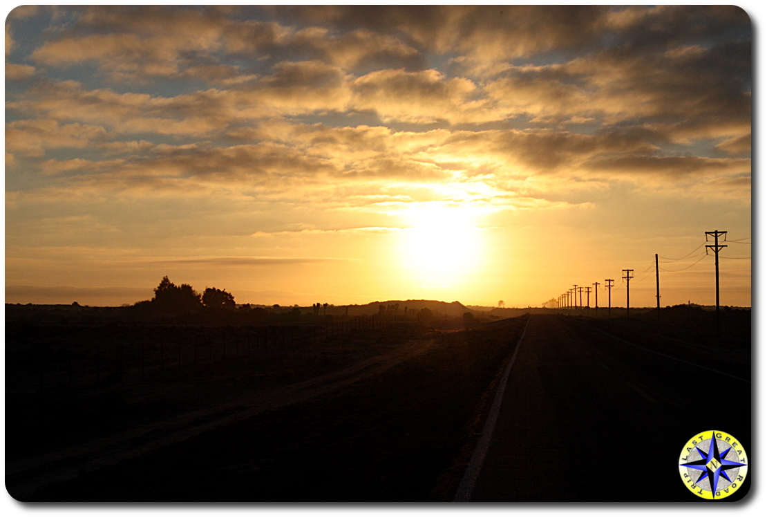 sun rise in baja