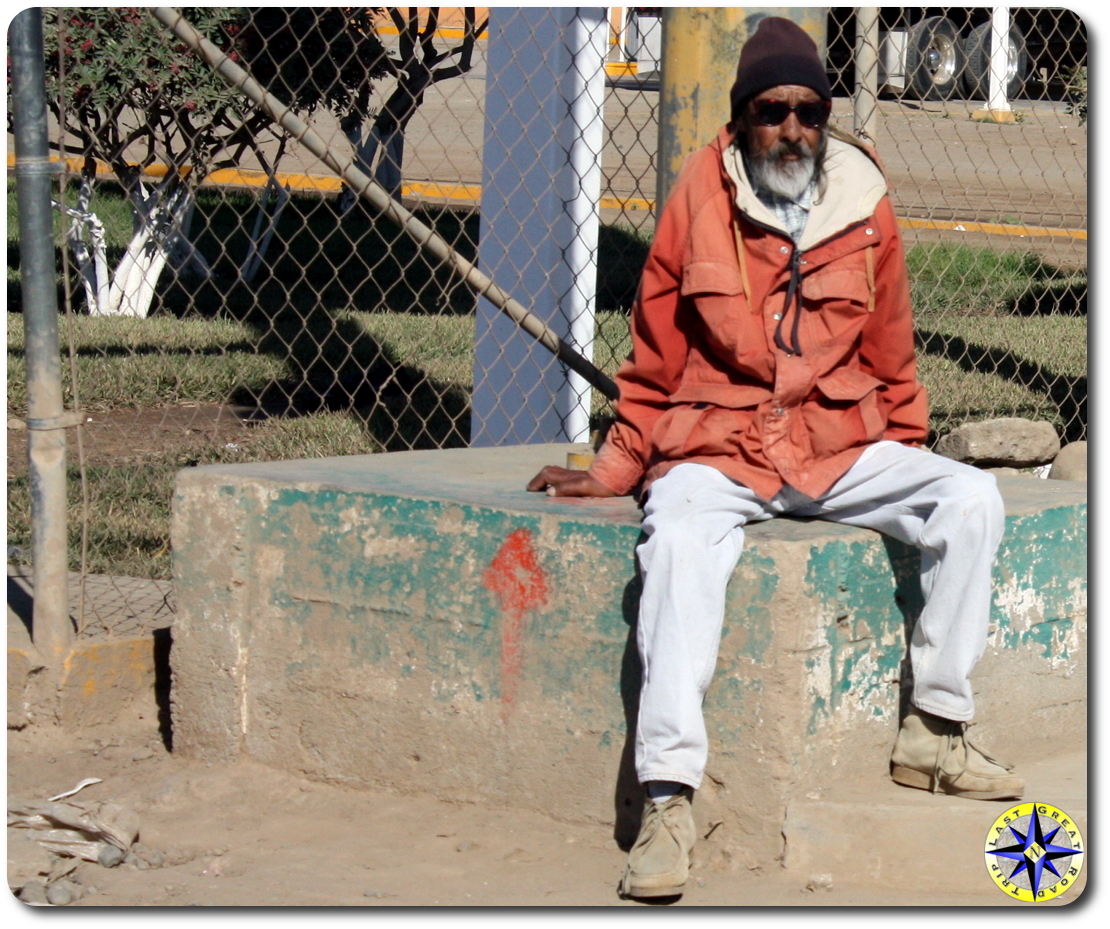 man sitting
