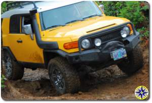 Yellow fj cruiser