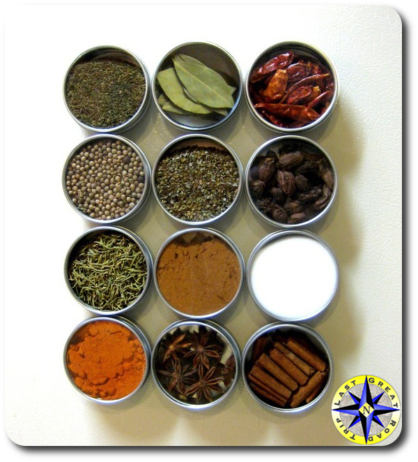 magnetic spice tins