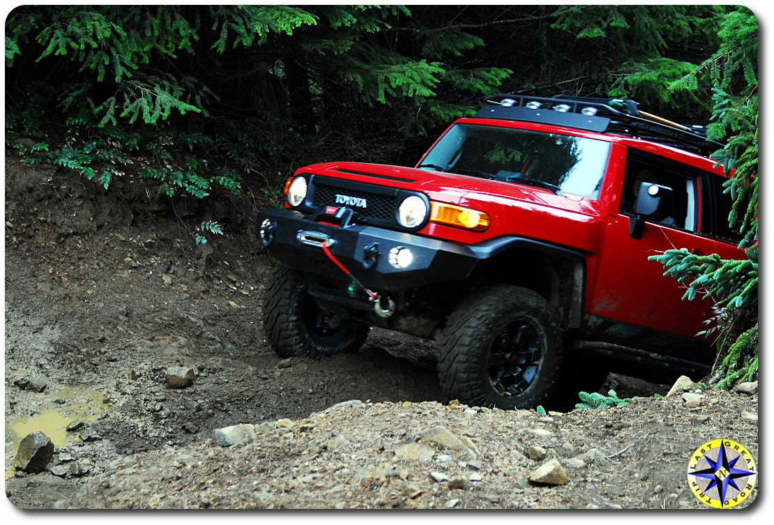 red fj cruiser