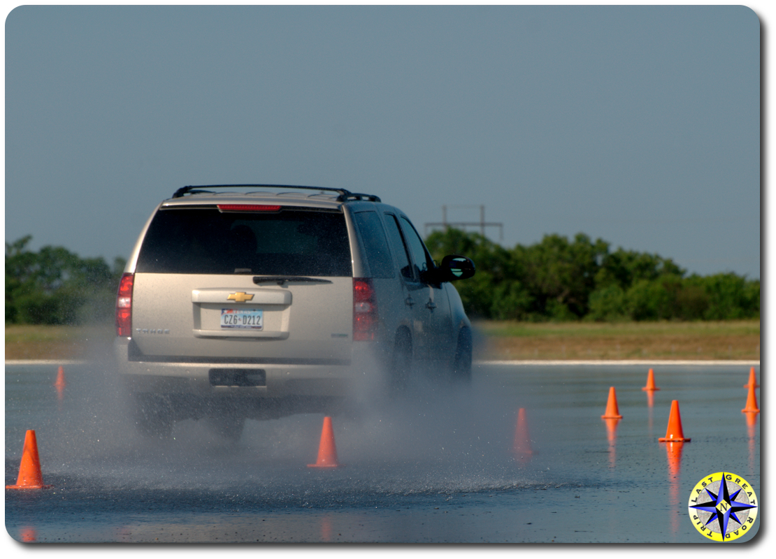 driving on wet vehicle dynamics area