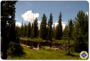 mountain pond