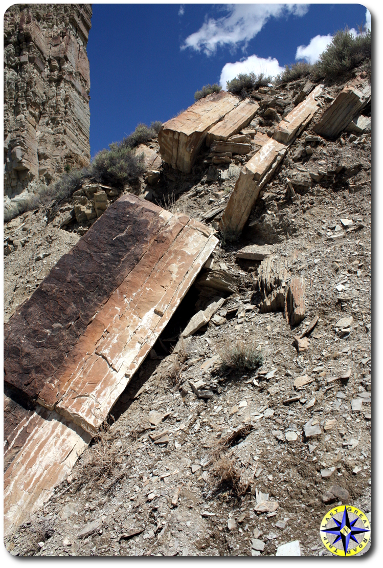 rock slabs