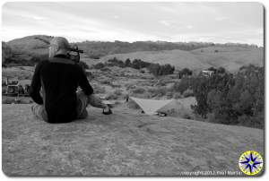 looking over kamp karma in moab