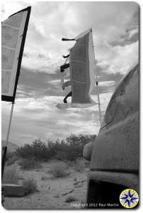 prayer flags in the wind