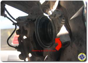 steering knuckle oil seal