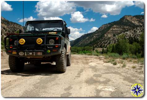 landrover defendor D90 utah backcountry discovery route