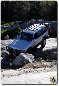 fj 80 on Rubicon trail