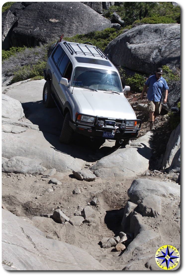 fj 80 on Rubicon trail 2
