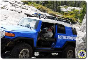 fj cruiser little sluice rubicon trail