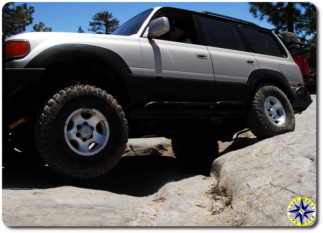 toyota fj80 on rubicon trail