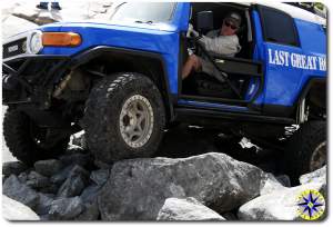 fj cruiser little sluice rubicon trail