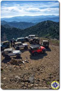 Jeeps and land rovers