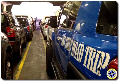 fj cruiser commuting washington state ferry