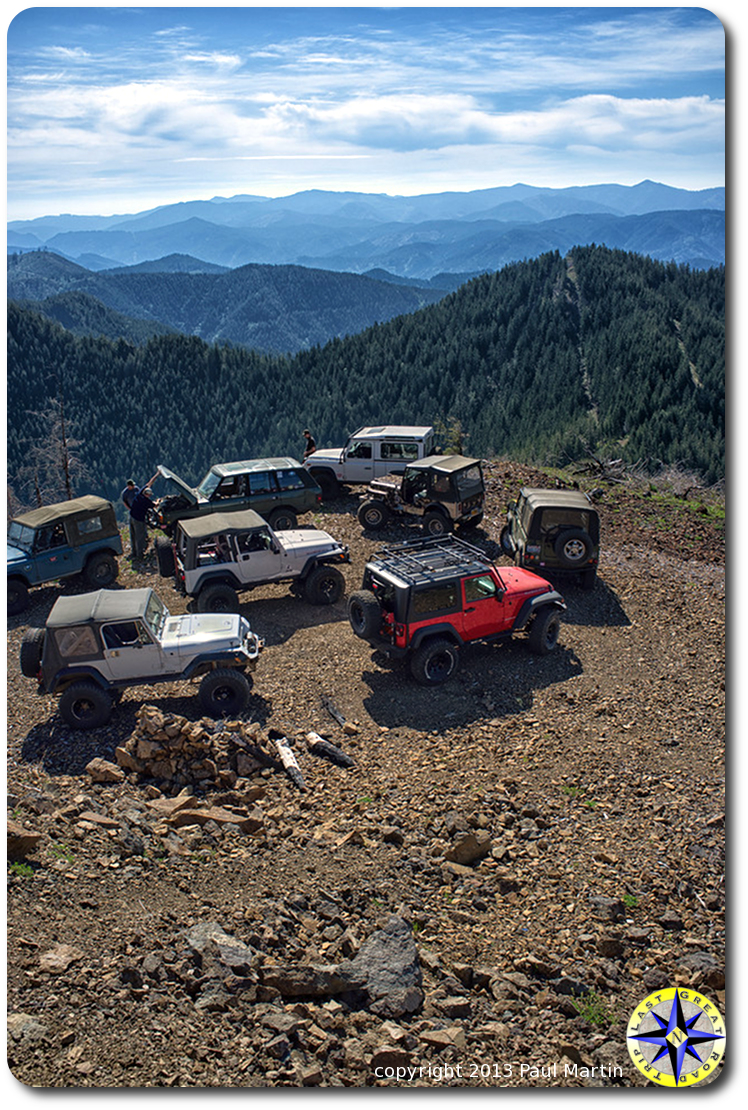 Jeeps and land rovers