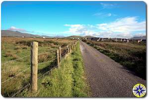 ireland country road
