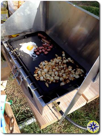 breakfast camp stove