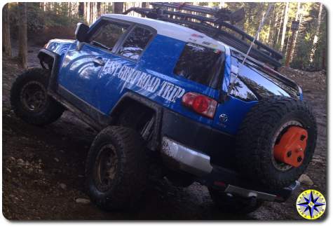 ultimate fj cruiser trail flexing