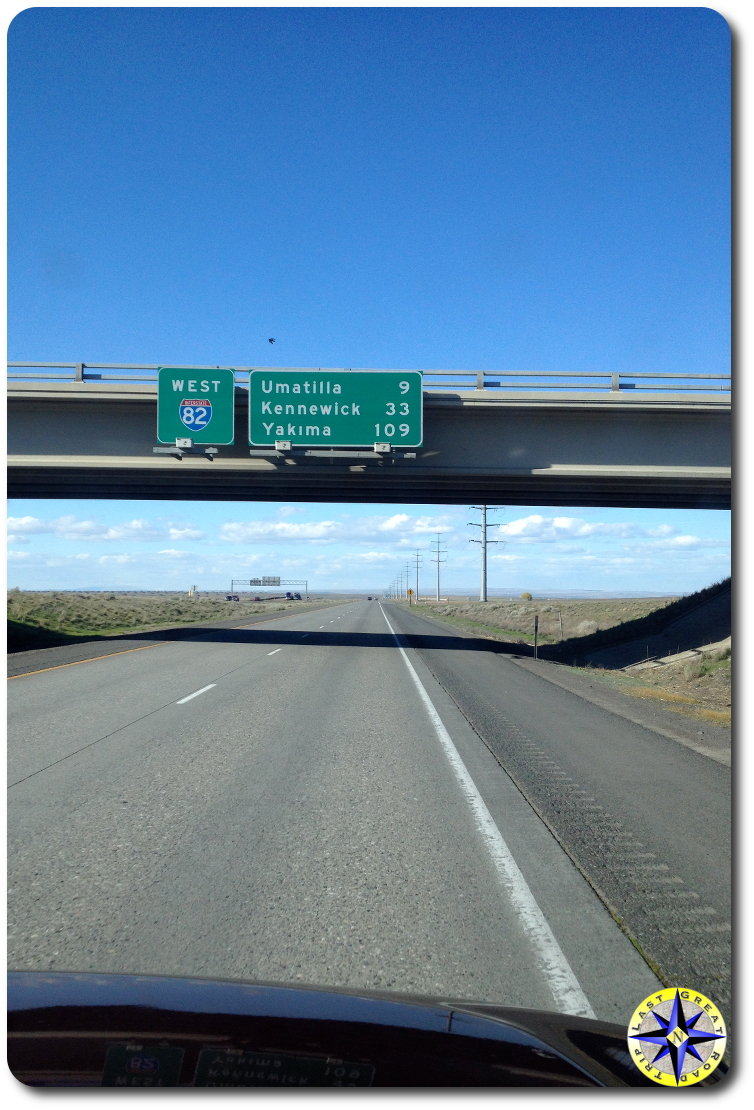 road trip I84 overpass yakima washington
