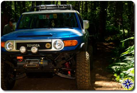 toyota fj cruiser forest