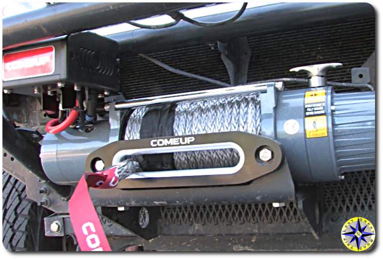 Installing A COMEUP Winch Overland Adventures and OffRoad