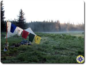 sunrise minimalist primitive camping paryer flags sunrise minimalist primitive camping paryer flags