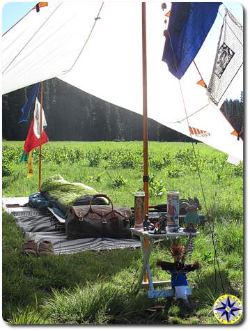 voodoo travler alter minimalist primitive camping
