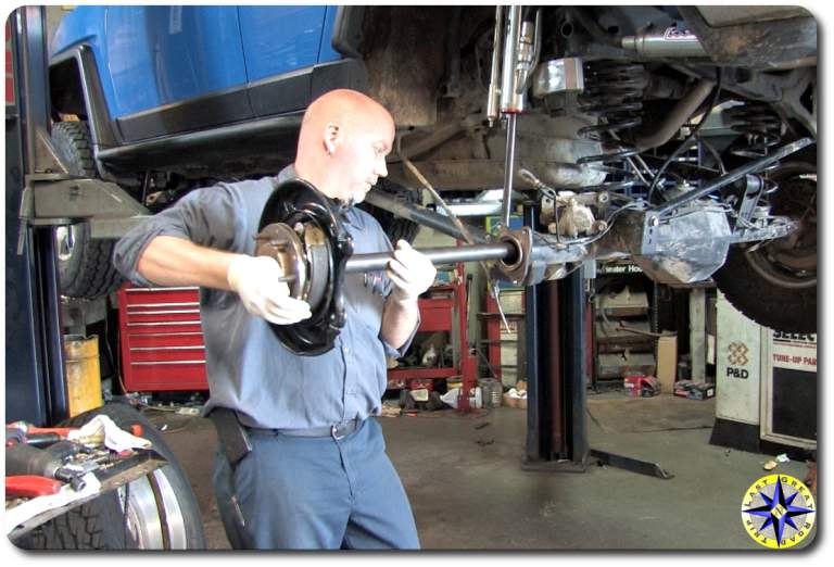 How To FJ cruiser Wheel Bearing Replacment Overland Adventures and