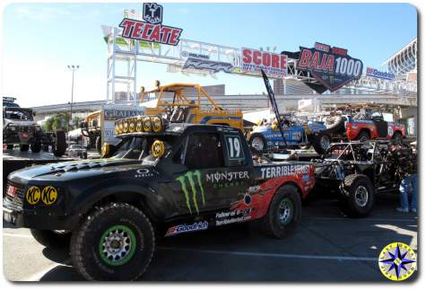 baja 1000 trophy trucks sema 2014