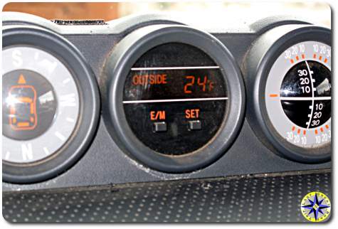 fj cruiser cluster gages