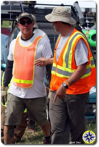 men in safety vests