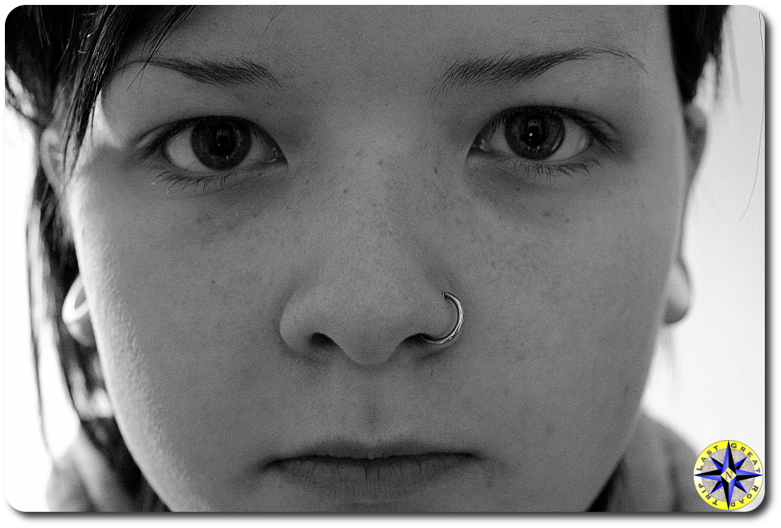 woman face