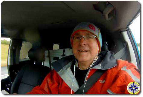 driving fj cruiser with tube doors in the rain