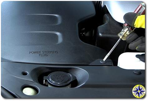 Lexus power steering cover retainer