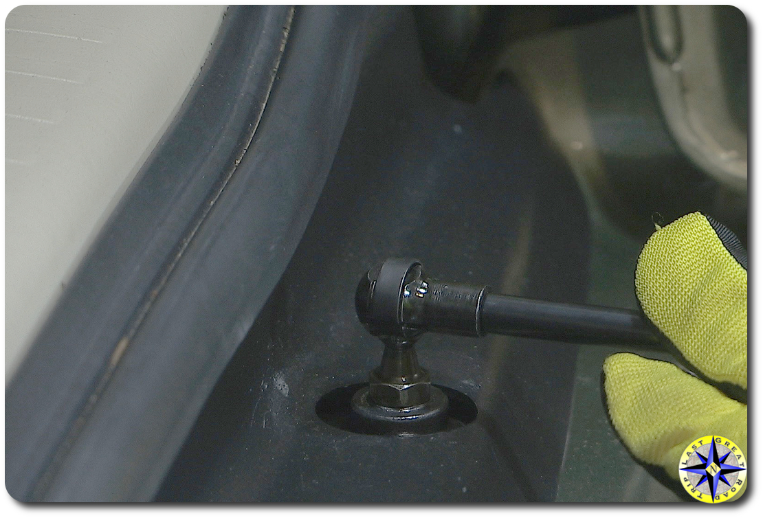 Improved Lexut GX470 rear doot strut connect