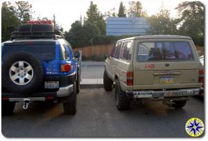 fj cruiser and land cruiser