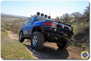 toyota fj cruiser ARB bull bar the slabs