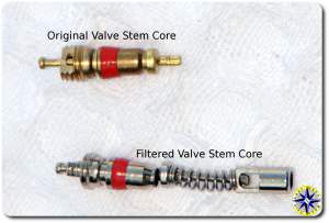 tire valve stem core
