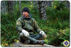 bill burke sitting rock